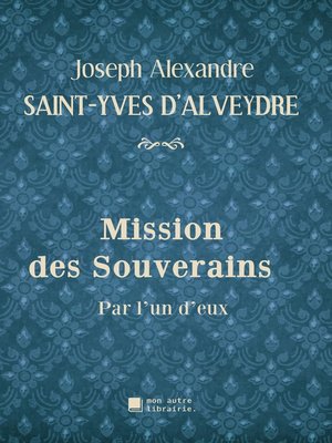 cover image of Mission des Souverains